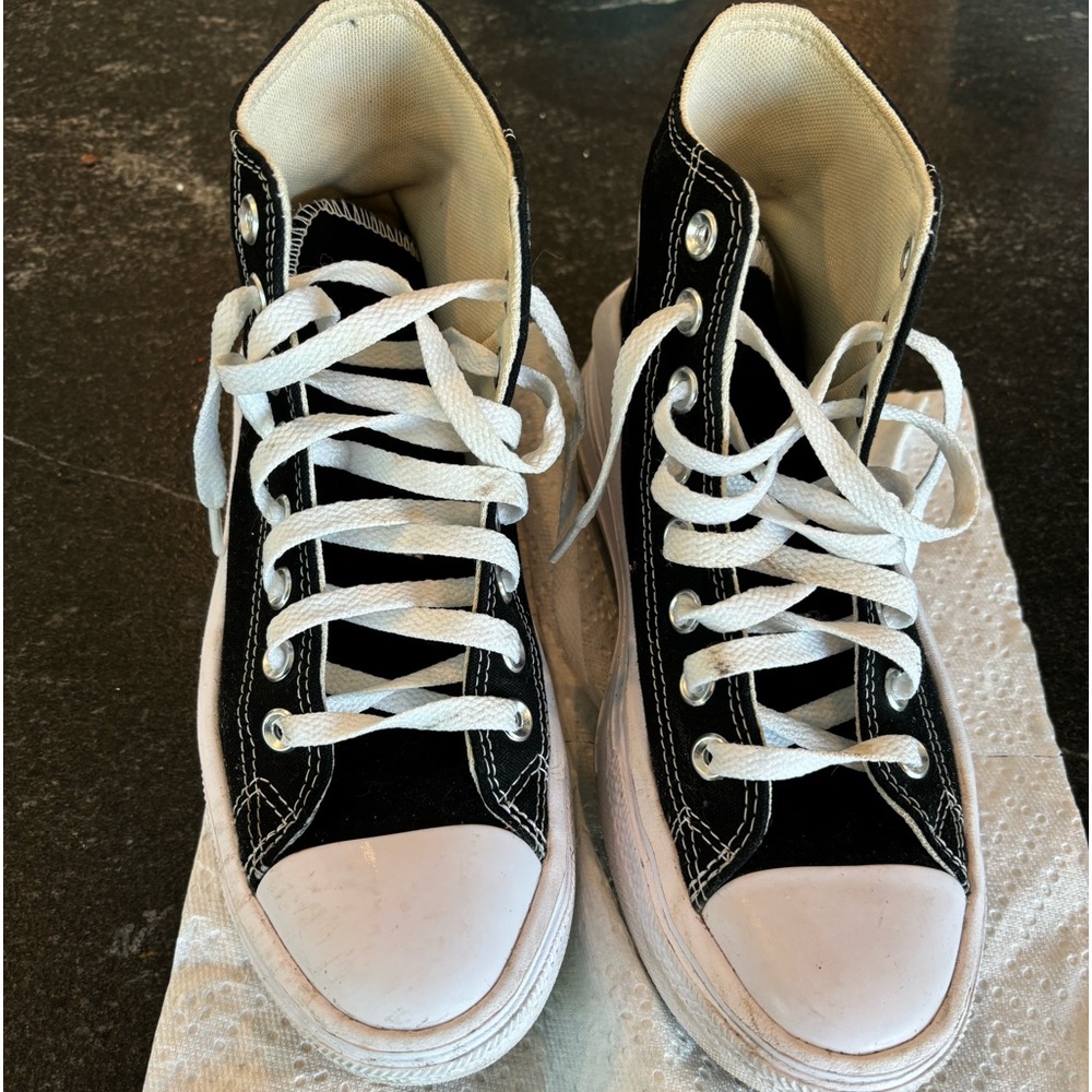 Platform black converse - Picture 2 of 5
